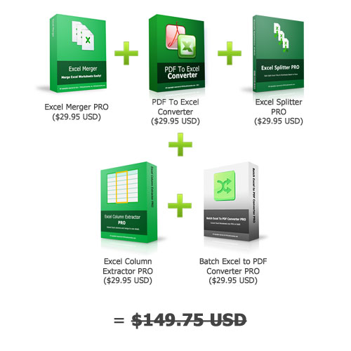 Excel Tools Pack Special Promotion