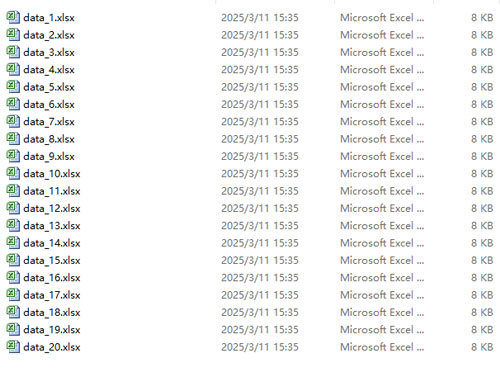 After Splitting to Files based on Rows - Files